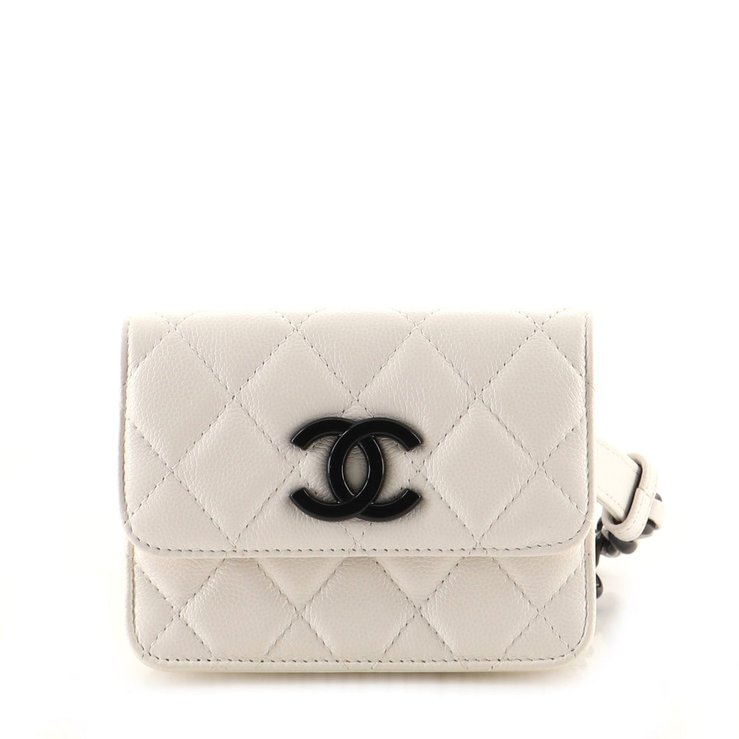 CHANEL QUILTED CAVIAR MY EVERYTHING BELT BAG