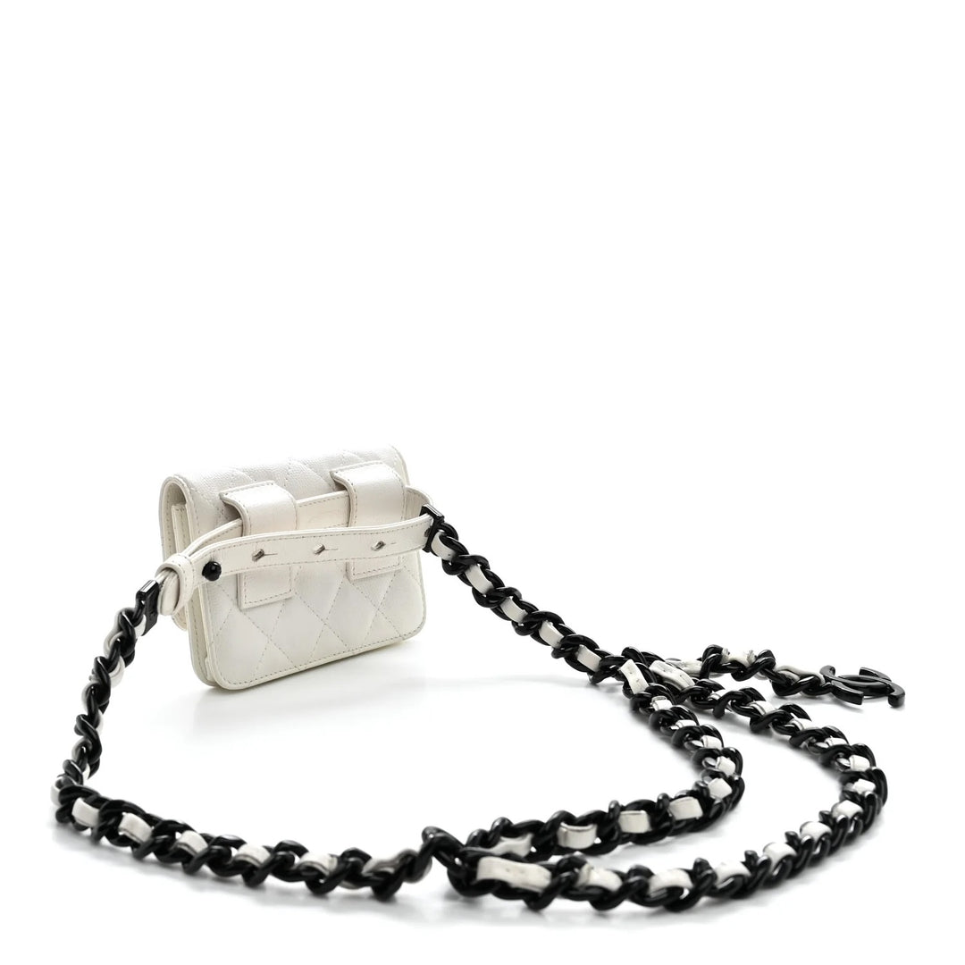 CHANEL QUILTED CAVIAR MY EVERYTHING BELT BAG