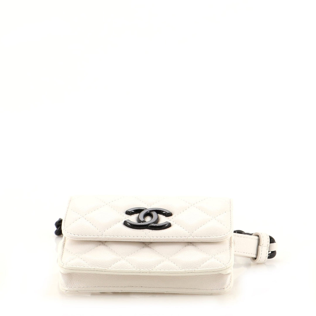 CHANEL QUILTED CAVIAR MY EVERYTHING BELT BAG