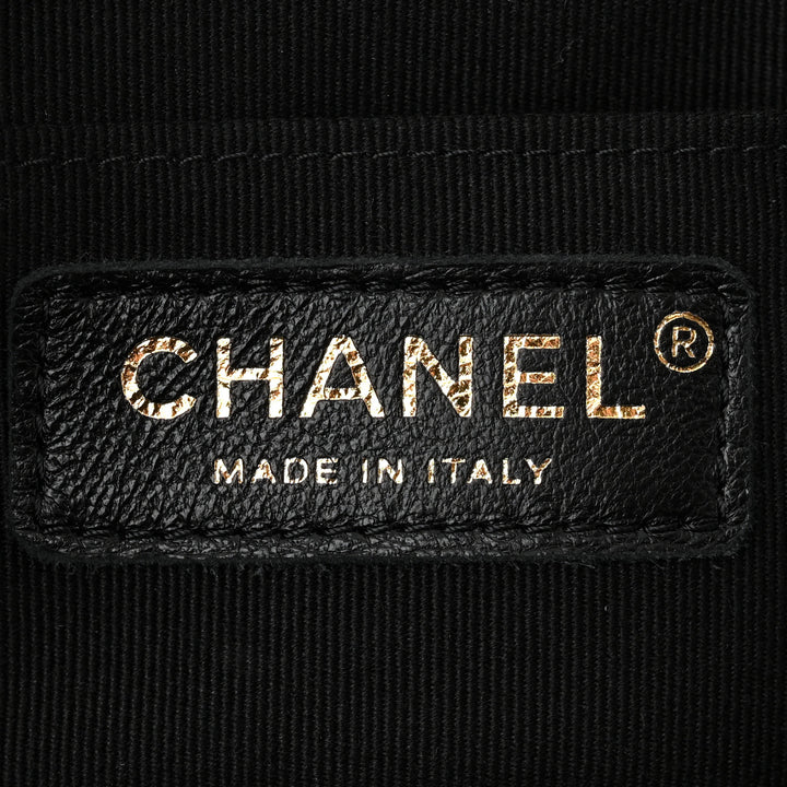 CHANEL CC QUILTED LAMBSKIN MINI DUMA BACKPACK