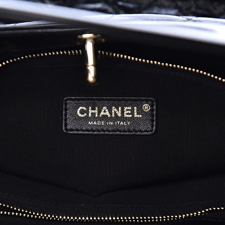 CHANEL 31 LARGE QUILTED LAMBSKIN SHOPPING BAG