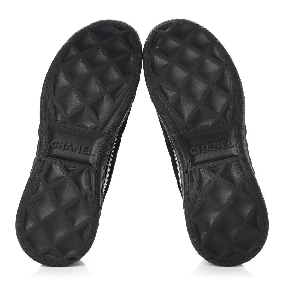 CHANEL CC SUEDE CALFSKIN MIXED MEDIA SNEAKERS