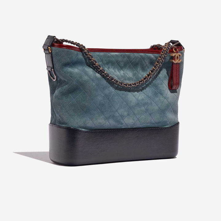 CHANEL SUEDE QUILTED LAMBSKIN LEATHER GABRIELLE SHOULDER BAG