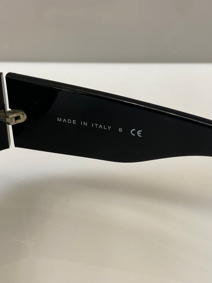 CHANEL SWAROVSKI CRYSTAL CC LOGO SUNGLASSES