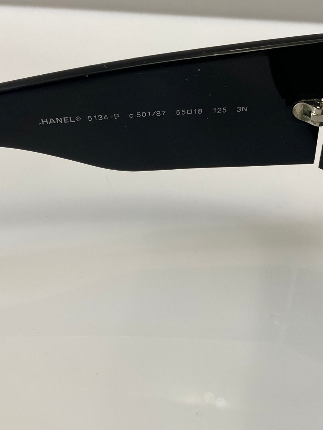 CHANEL SWAROVSKI CRYSTAL CC LOGO SUNGLASSES