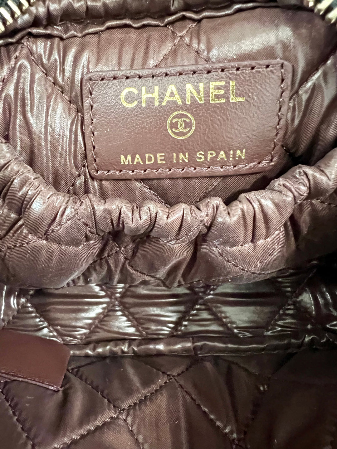 CHANEL TIMELESS CLASSIC LINE CAVIAR QUILTED POUCH