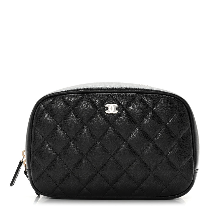 CHANEL TIMELESS CLASSIC LINE CAVIAR QUILTED POUCH
