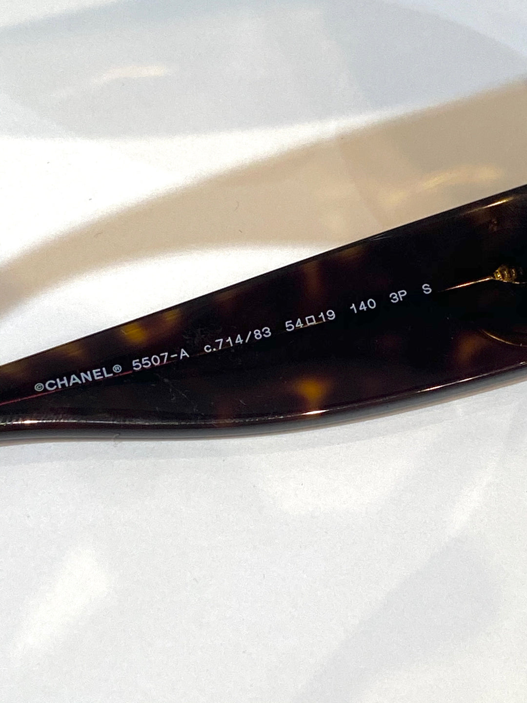 CHANEL TORTOISE RECTANGLE SUNGLASSES