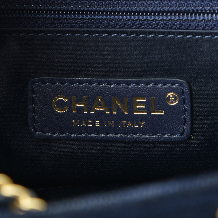 CHANEL RUE CAMBON WOOL VELVET PARISIAN STROLL BACKPACK