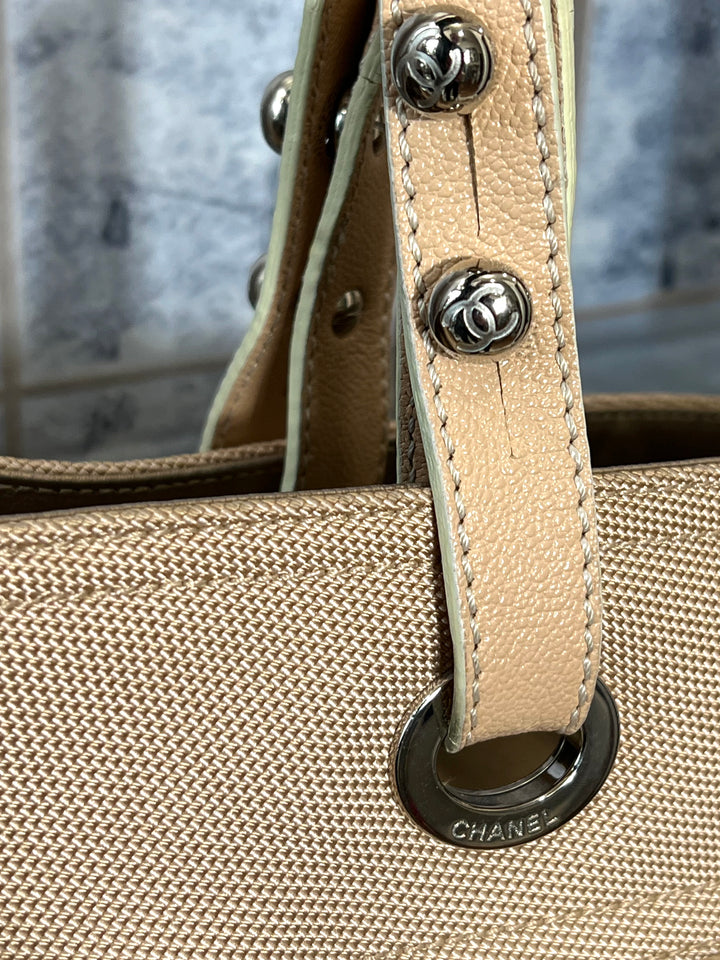 CHANEL PARIS BIARRITZ QUILTED XL TOTE BAG