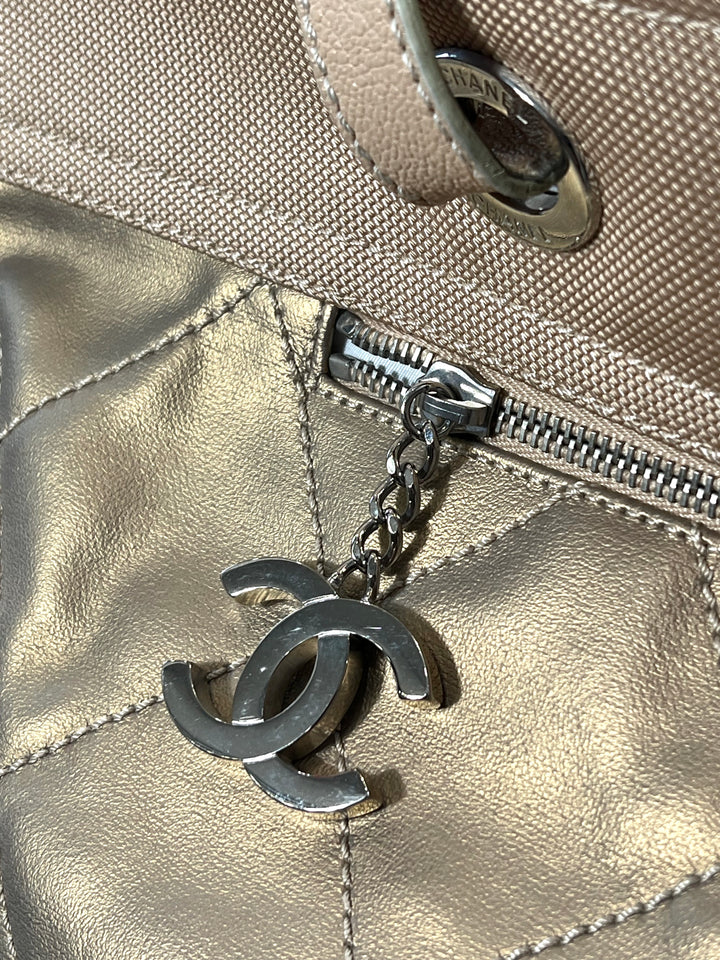 CHANEL PARIS BIARRITZ QUILTED XL TOTE BAG