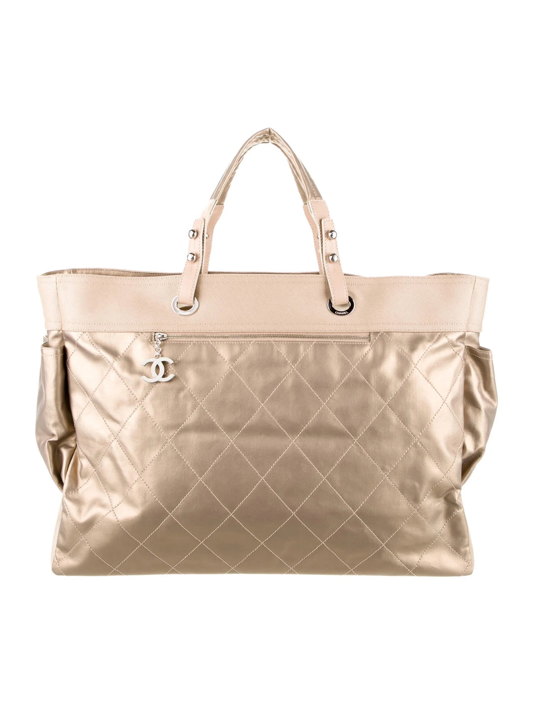CHANEL PARIS BIARRITZ QUILTED XL TOTE BAG