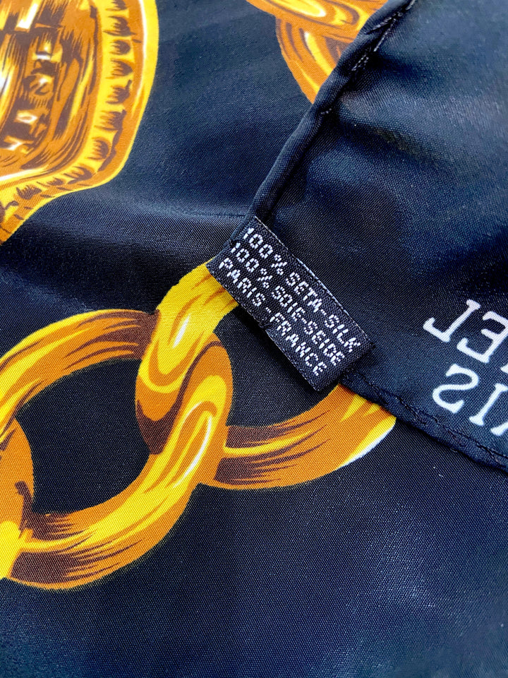 CHANEL PARIS 31 RUE CAMBON CC SILK SCARF – Caroline's