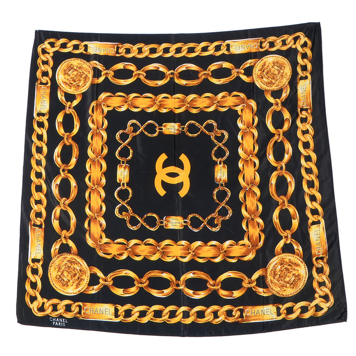 CHANEL PARIS 31 RUE CAMBON CC SILK SCARF – Caroline's Fashion Luxuries
