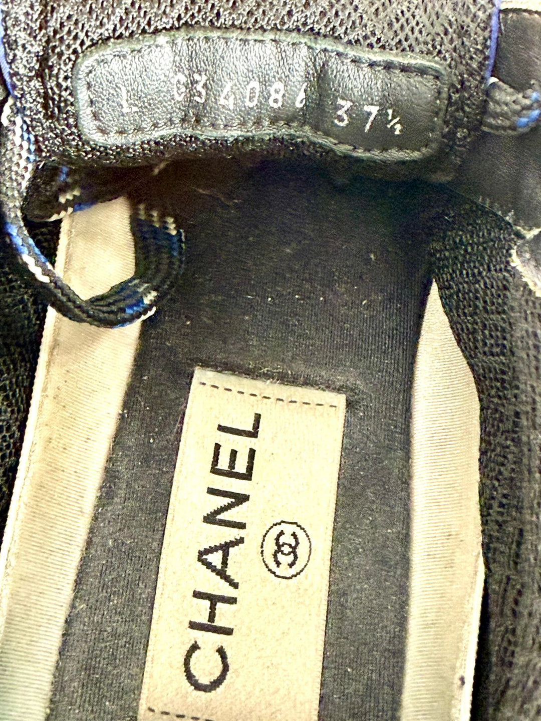 CHANEL 18B NYLON CC LOGO MEN&