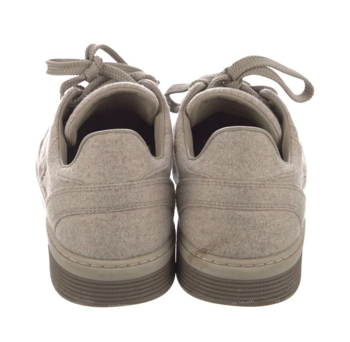 CHANEL 2024 INTERLOCKING CC LOGO  FELT SNEAKERS