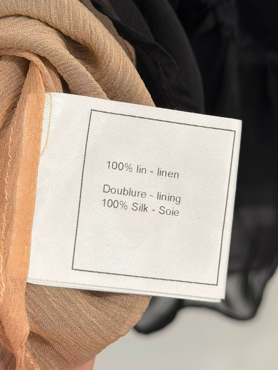 CHANEL FRILL SILK BLOUSE