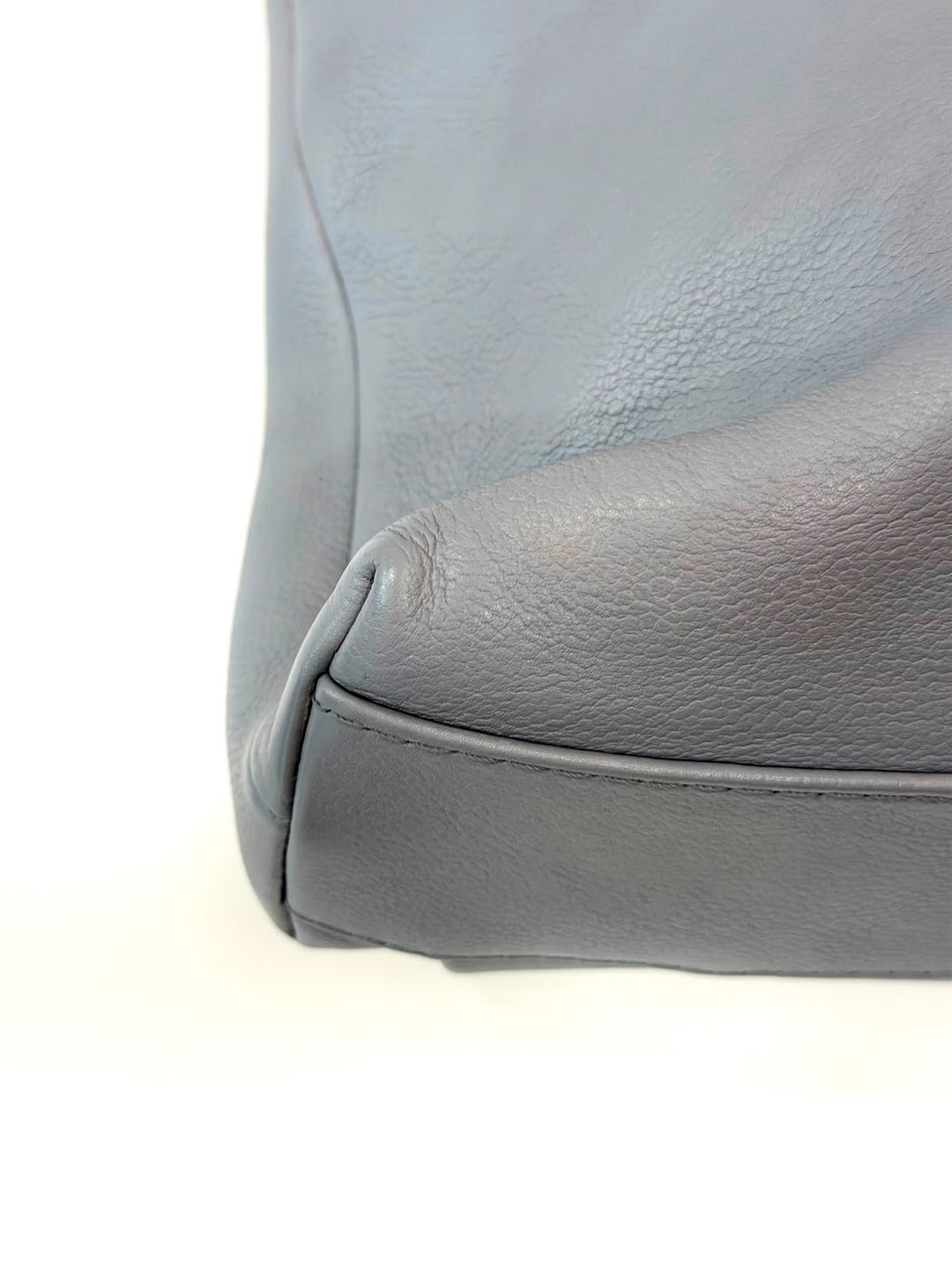 CHANEL CC CAVIAR LEATHER TUCK TOTE BAG