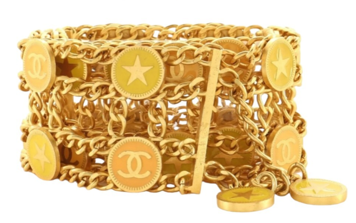 CHANEL CC STAR MULTISTRAND BELT