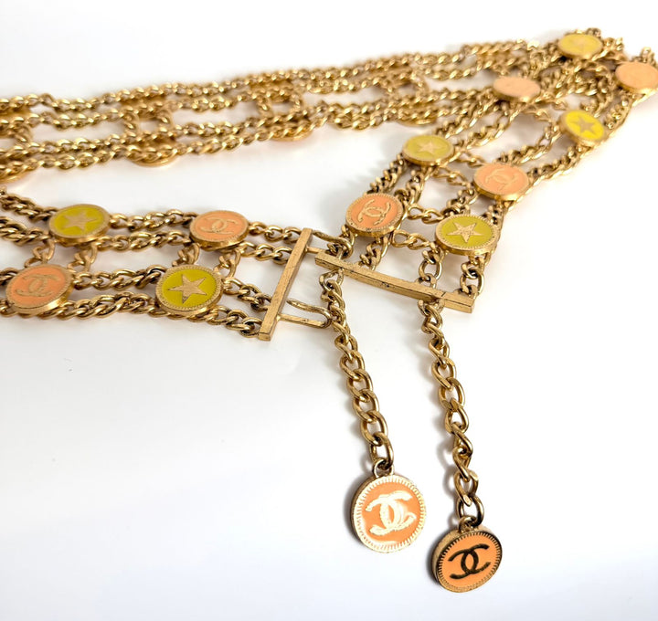 CHANEL CC STAR MULTISTRAND BELT