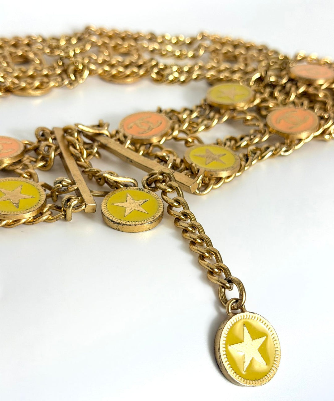 CHANEL CC STAR MULTISTRAND BELT
