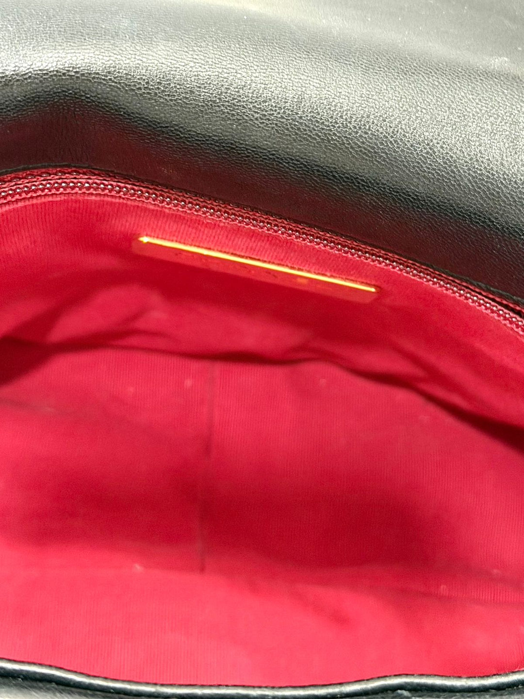 CHANEL LAMBSKIN QUILTED CHANEL 19 FLAP MEDIUM CROSSBODY BAG