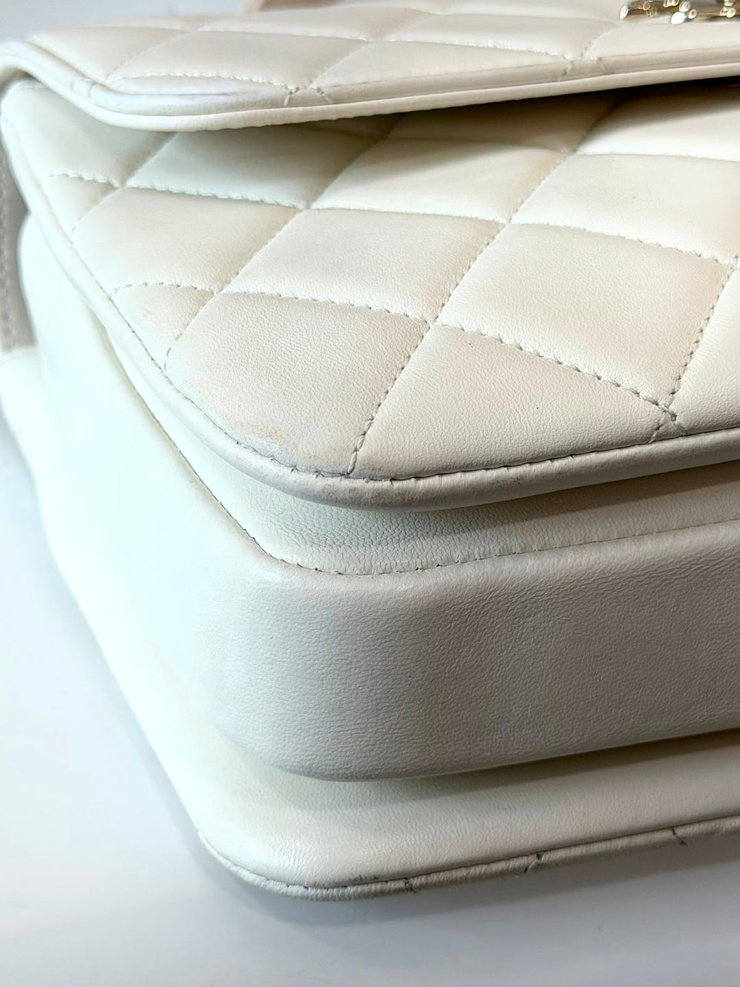 CHANEL QUILTED LAMBSKIN SMALL TRENDY CC HANDLE FLAP BAG