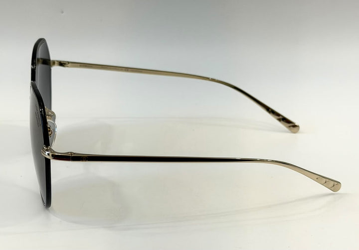 CHANEL METAL POLARIZED ROUND SUNGLASSES