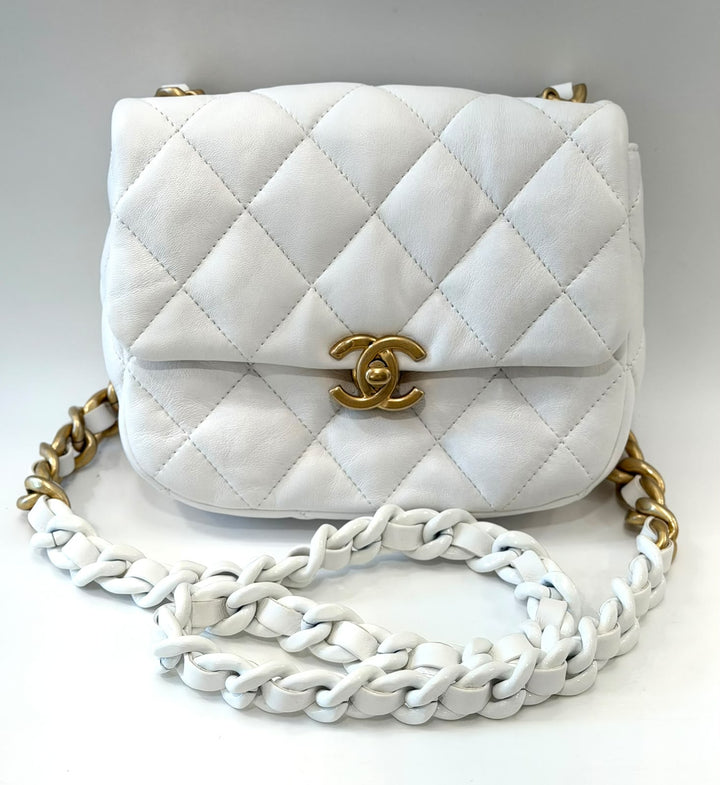 CHANEL MINI CANDY CHAIN FLAP CROSSBODY BAG