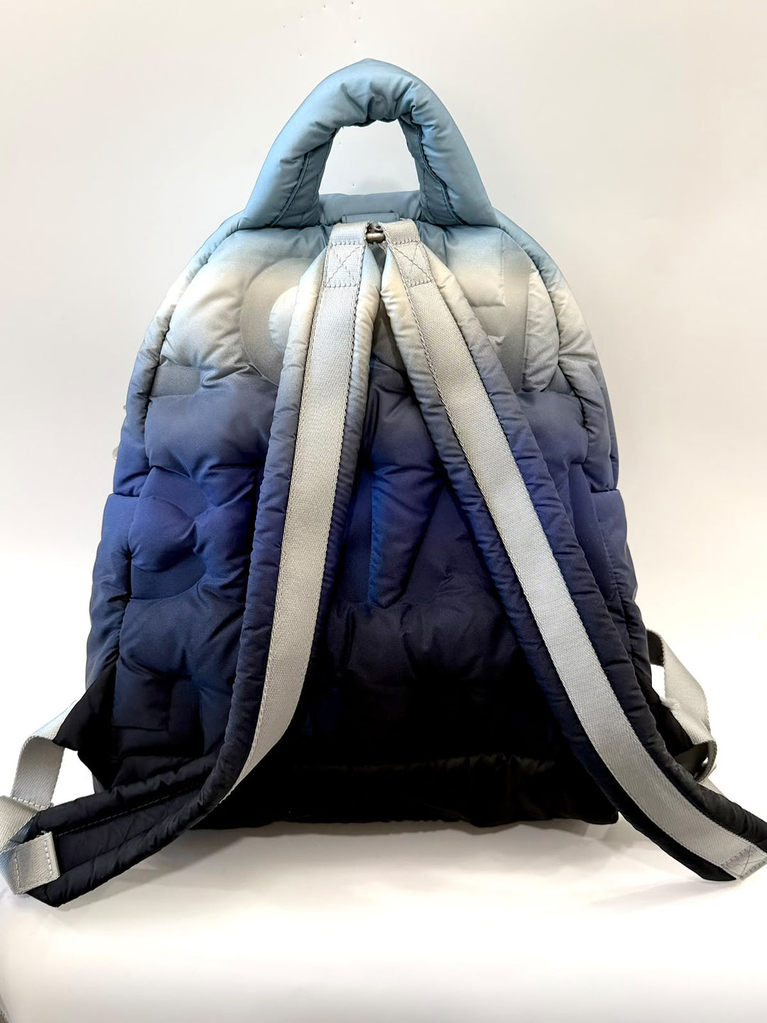 CHANEL NYLON EMBOSSED DOUDOUNE BACKPACK