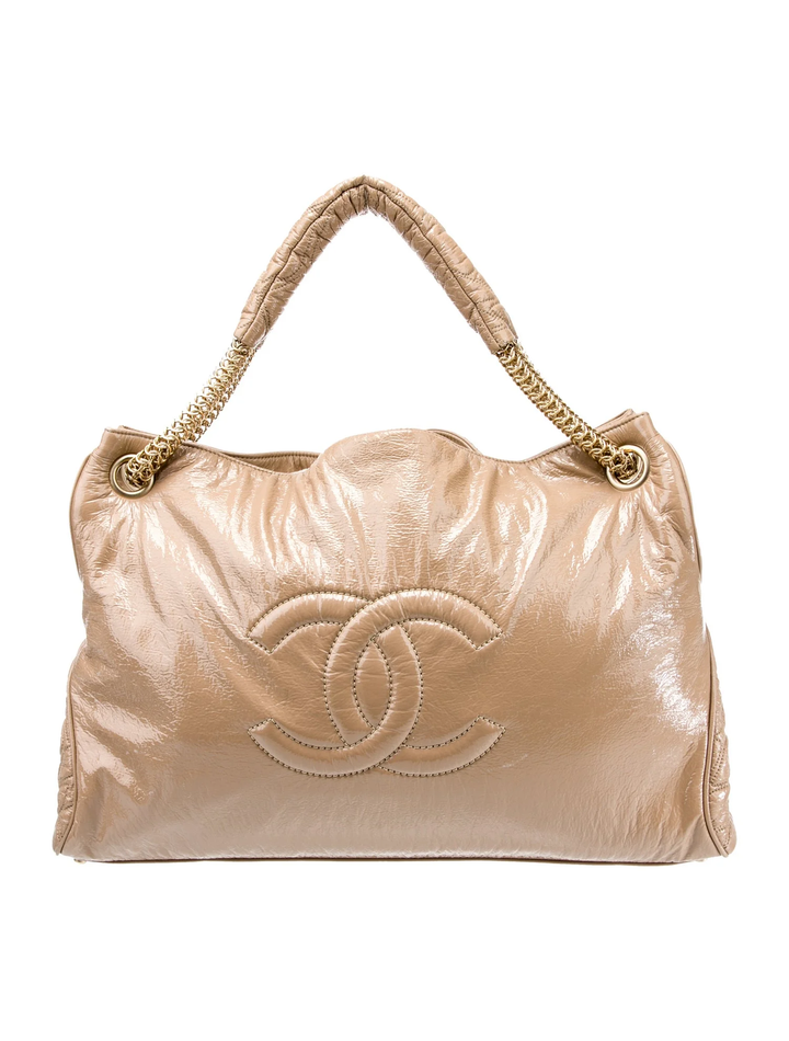 CHANEL CC RODEO DRIVE ACCORDION LARGE TOTE BAG