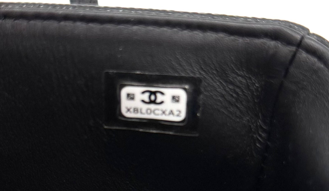 CHANEL SHINY CAVIAR MINI PREPPY COCO SHOULDER BAG
