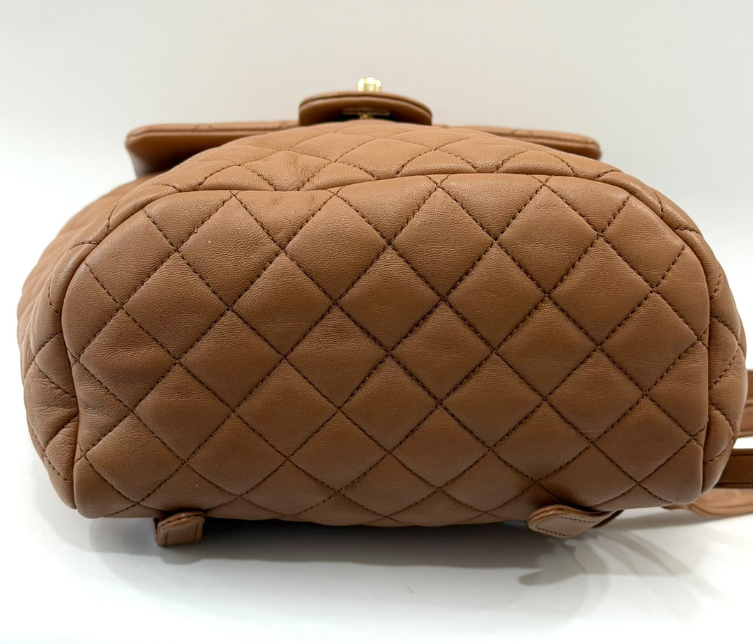 CHANEL URBAN SPIRIT QUILTED LAMBSKIN SMALL BACKPACK