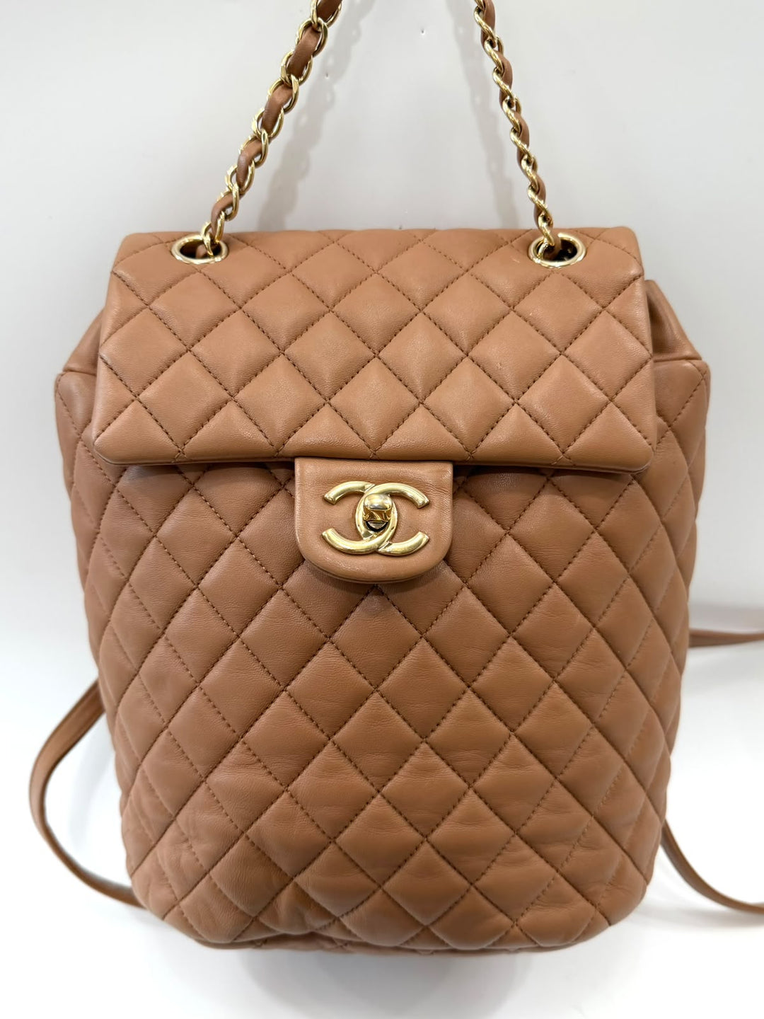 CHANEL URBAN SPIRIT QUILTED LAMBSKIN SMALL BACKPACK