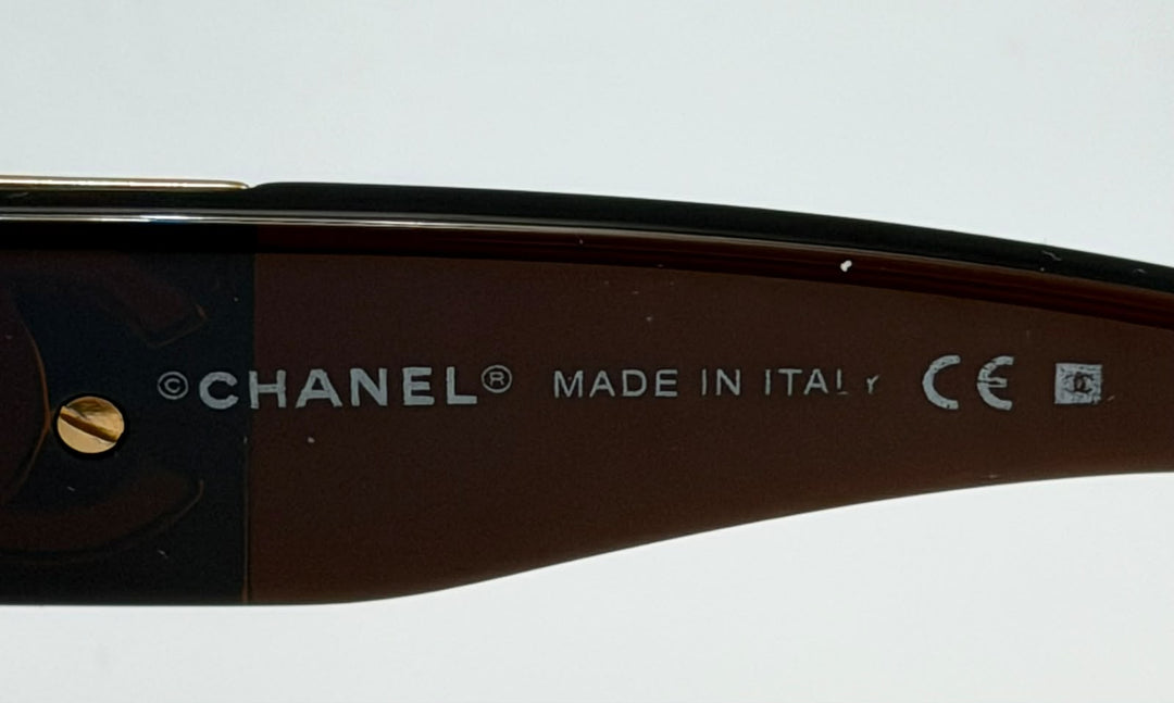 CHANEL VINTAGE SHIELD SUNGLASSES