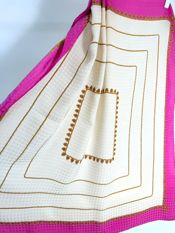 CHANEL VINTAGE SILK SCARF
