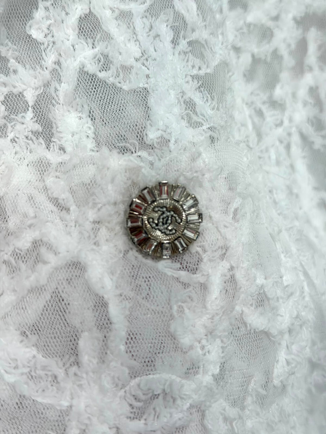 CHANEL EMBROIDERED SEQUIN BLUOSE