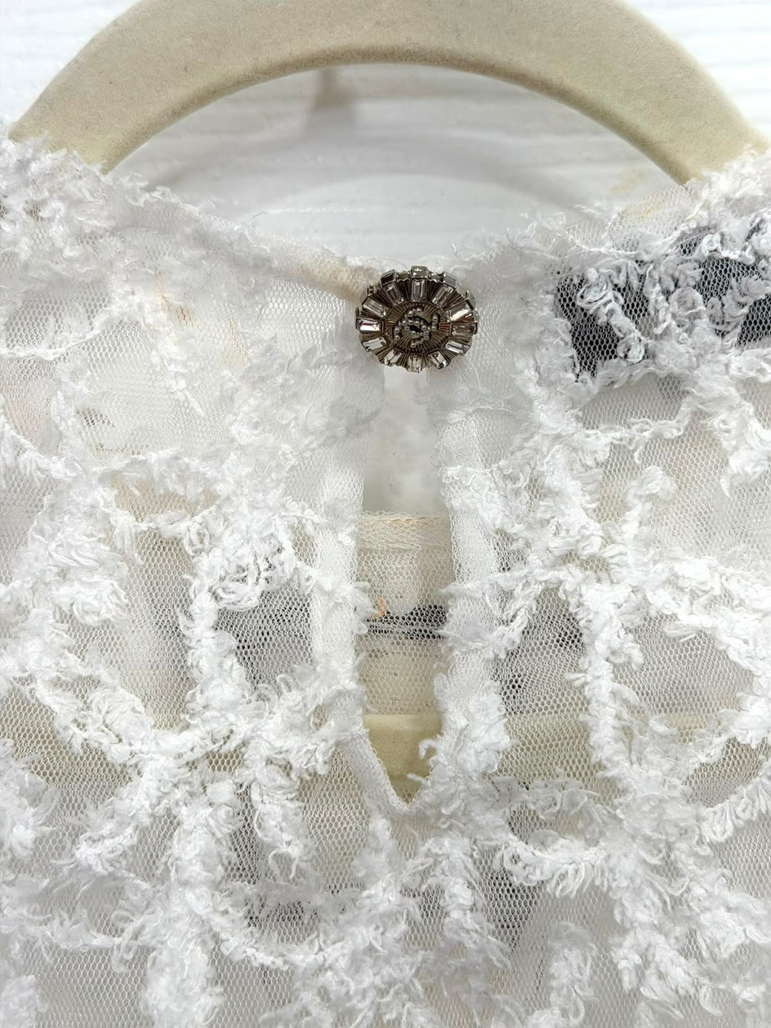 CHANEL EMBROIDERED SEQUIN BLUOSE