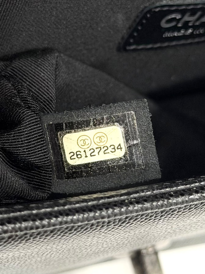 CHANEL MEDIUM CAVIAR QUILTED BOY BAG