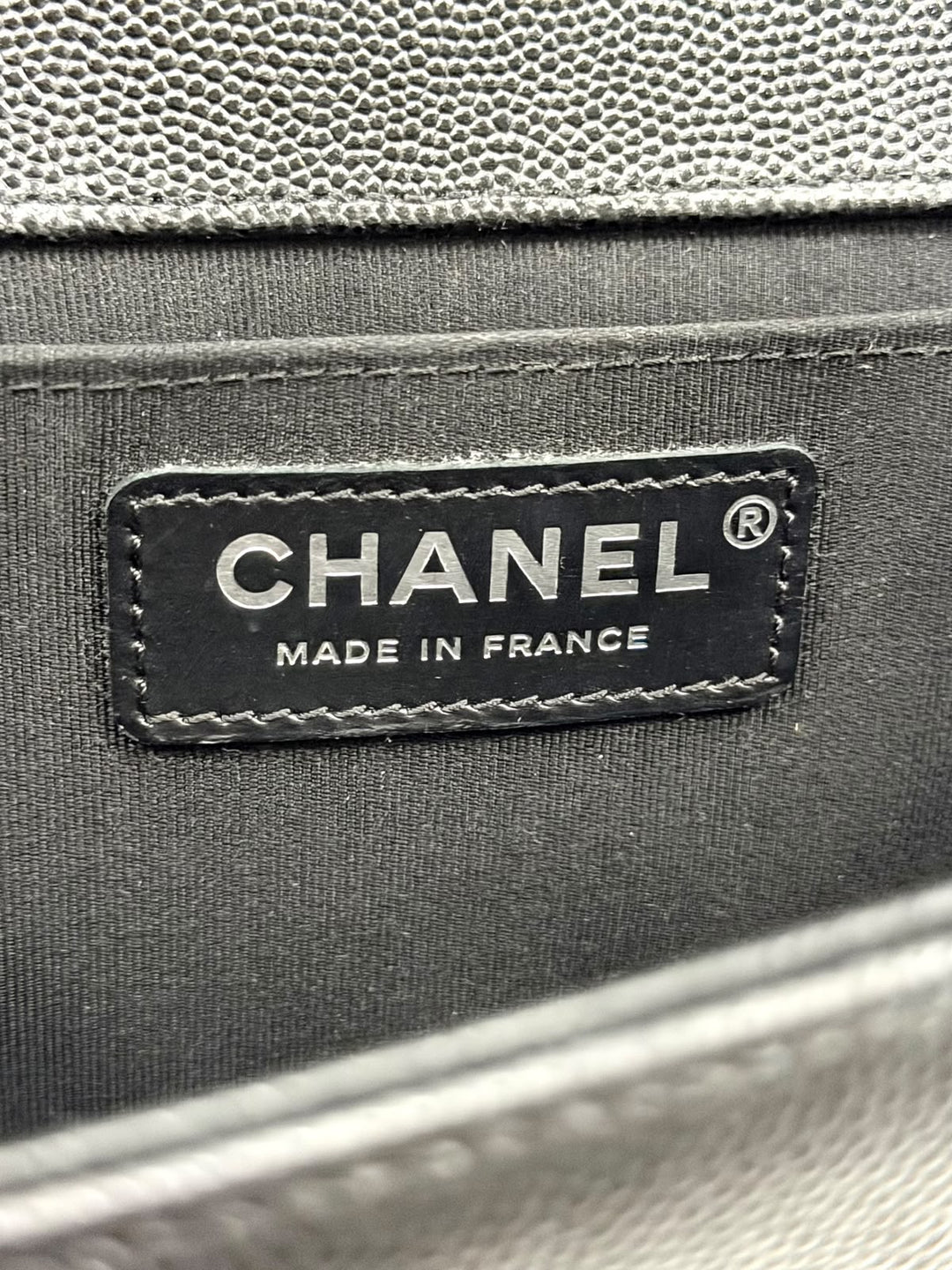 CHANEL MEDIUM CAVIAR QUILTED BOY BAG
