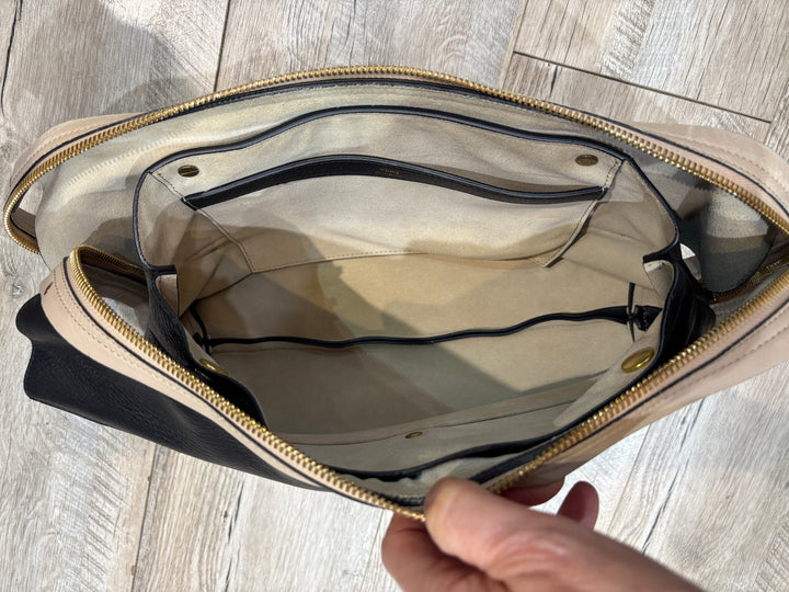 CHLOÉ CALFSKIN LEATHER CLUTCH BAG