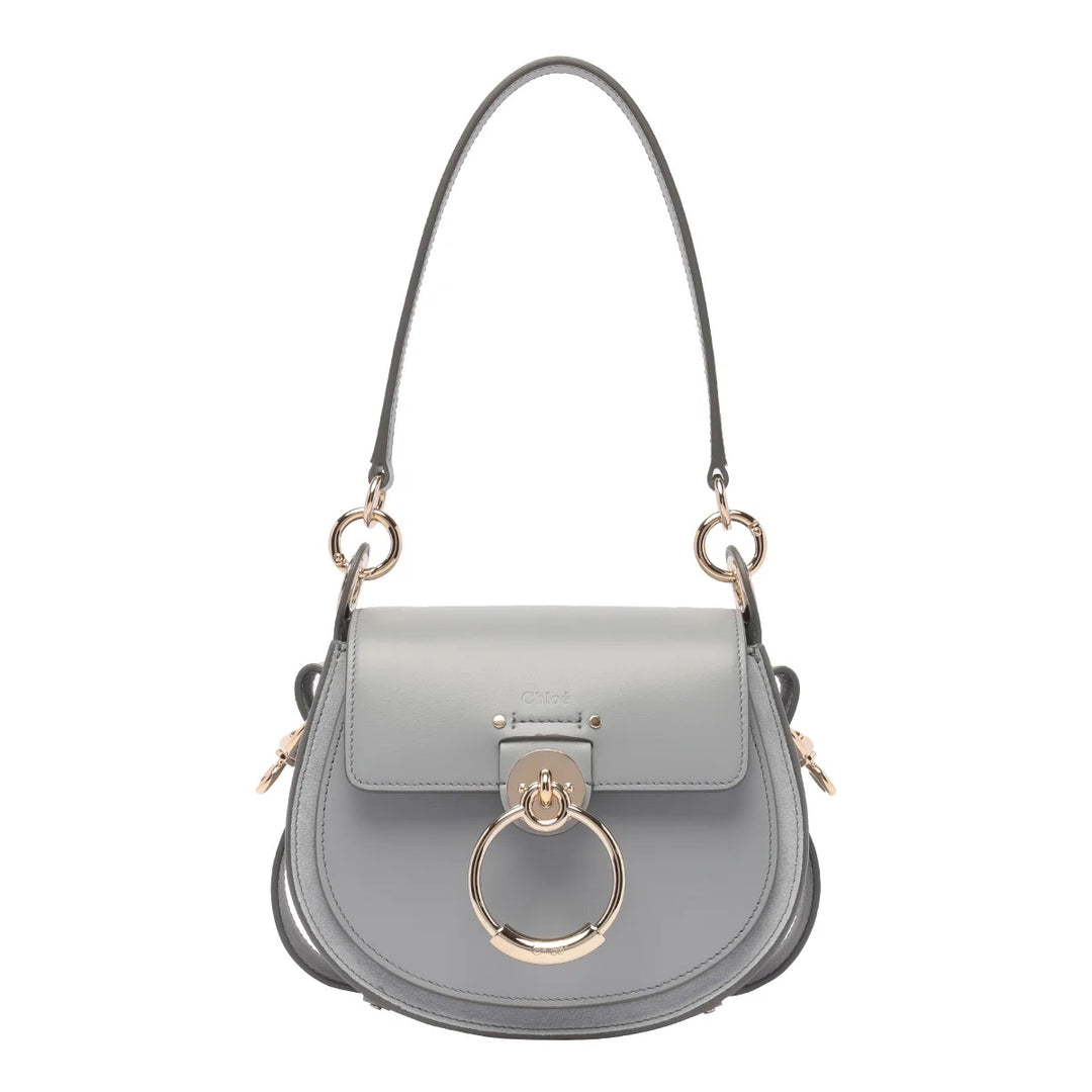 CHLOÉ CALFSKIN LEATHER SMALL TESS BAG