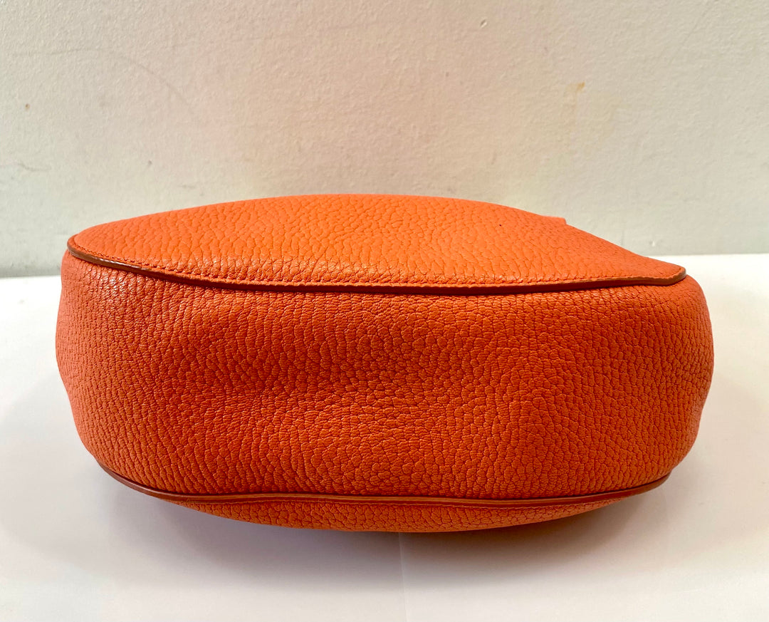 CHLOÉ GRAINED LAMBSKIN LEATHER MINI DREW SHOULDER BAG