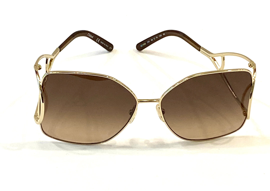 CHLOÉ JACKSON OVERSIZED SQUARE SUNGLASSES