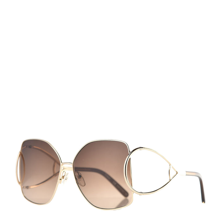 CHLOÉ JACKSON OVERSIZED SQUARE SUNGLASSES