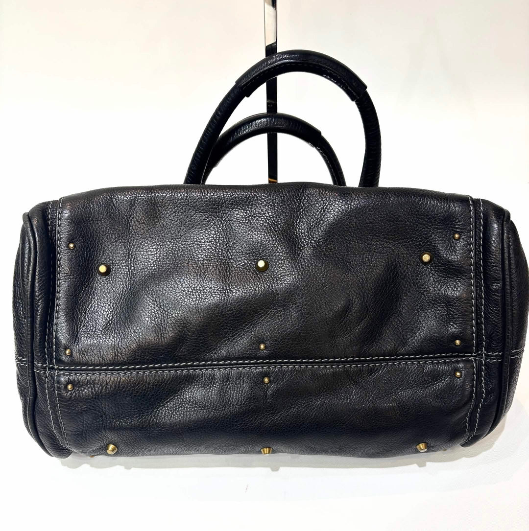 CHLOÉ PADDINGTON PADLOCK CALFSKIN LEATHER SHOULDER BAG