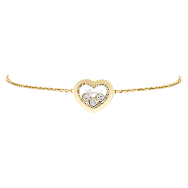 CHOPARD 18K GOLD HAPPY HEART DIAMONDS BRACELET