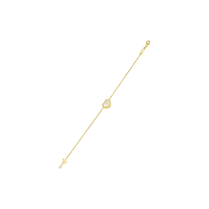 CHOPARD 18K GOLD HAPPY HEART DIAMONDS BRACELET
