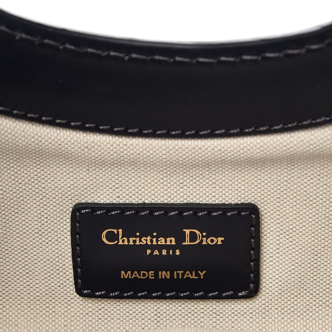 CHRISTIAN DIOR OBLIQUE MONOGRAM FOLD OVER CLUTCH BAG