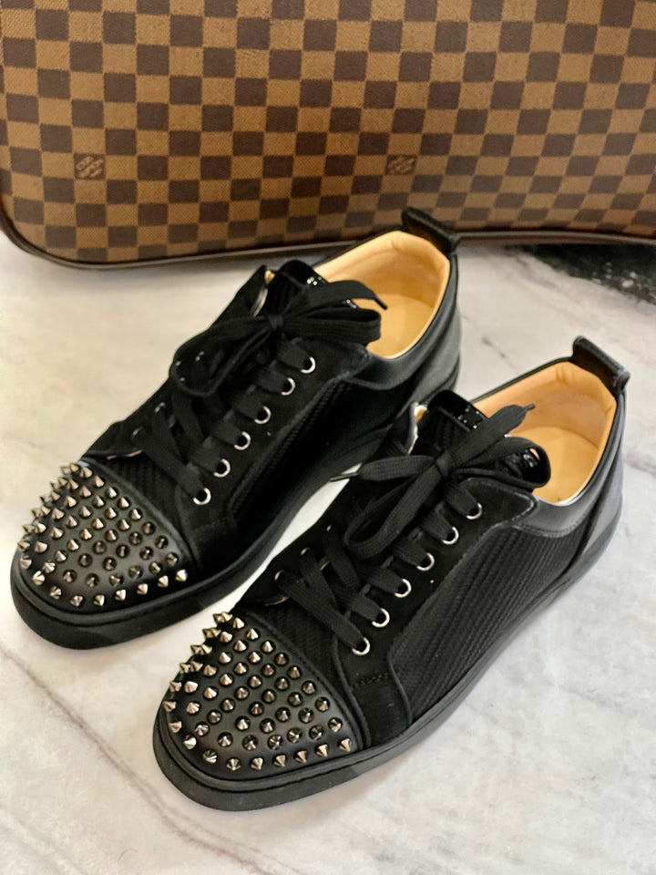 CHRISTIAN LOUBOUTIN LOUIS SPIKE SNEAKERS